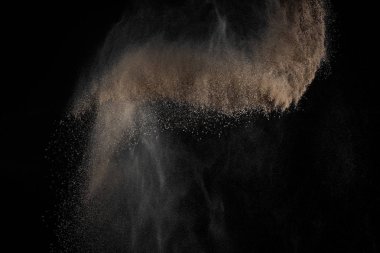 Soyut toprak patlama.