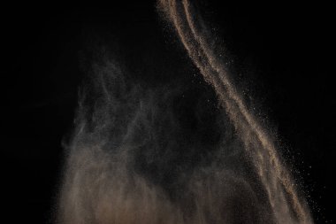 Soyut toprak patlama.