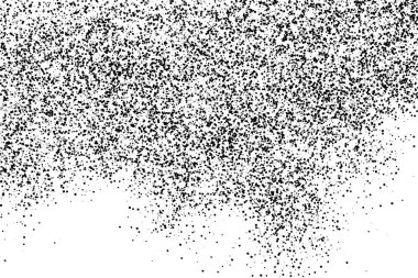 Beyaz arka plan üzerinde izole siyah grenli doku.