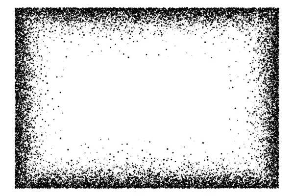 Черный кадр на белом фоне. — стоковый вектор