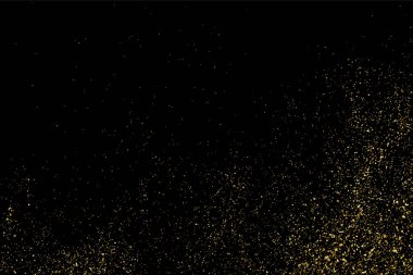 Altın glitter doku vektör.