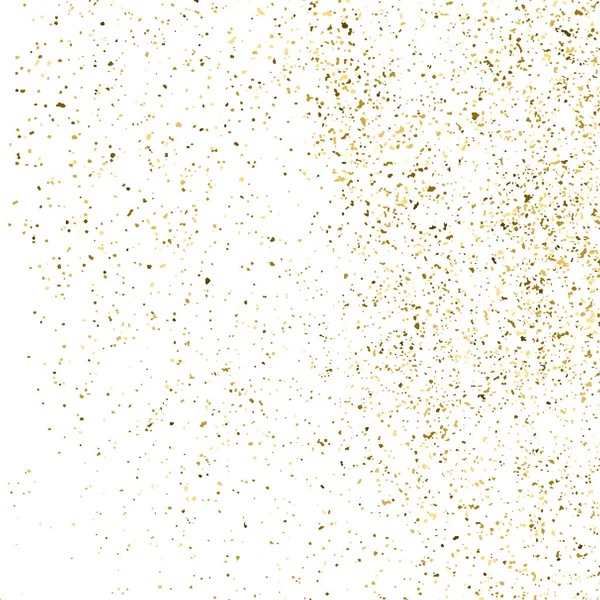 Gold glitter textuur vector. — Stockvector
