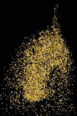 Altın glitter doku.