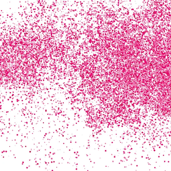 Beyaz izole konfeti kırmızı patlama. 