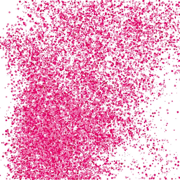 Beyaz izole konfeti kırmızı patlama. 