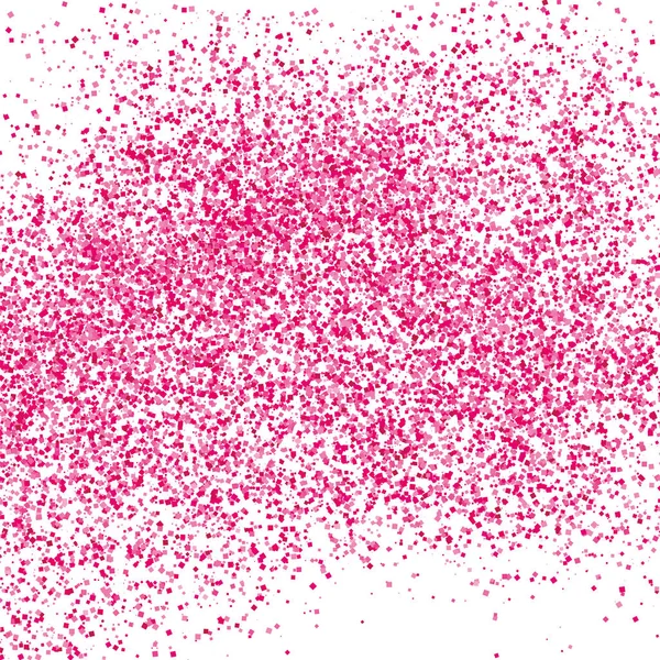 Beyaz izole konfeti kırmızı patlama. 