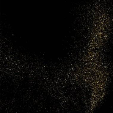 Altın glitter doku vektör.
