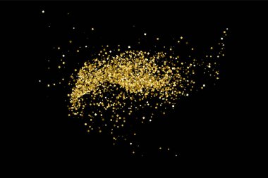 Altın glitter doku.