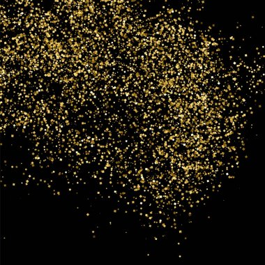 Altın glitter doku vektör.