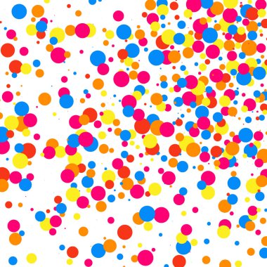 Renkli patlama konfeti. Renkli grenli doku vektör.