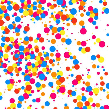 Renkli patlama konfeti. Renkli grenli doku vektör.