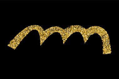 Altın glitter doku.