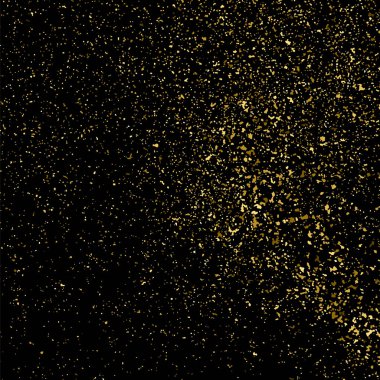 Altın glitter doku vektör.