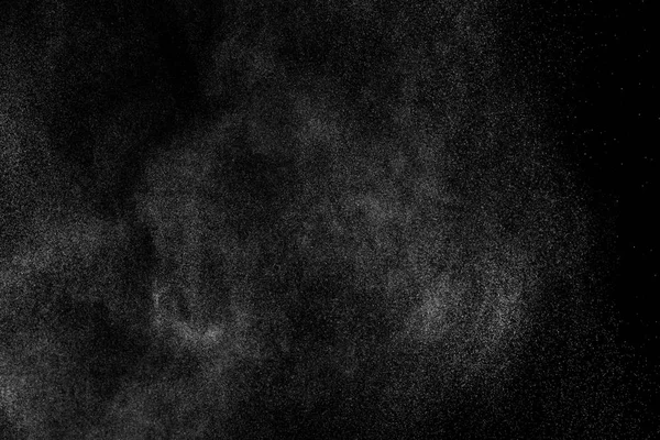 Abstrakcyjne plamy wody na czarnym tle. — Zdjęcie stockowe