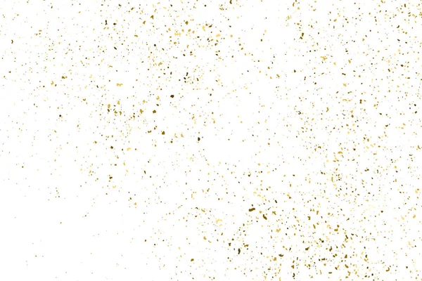 Золотий блиск текстури ізольовані на білому . — стоковий вектор