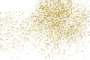 Altın glitter doku vektör.