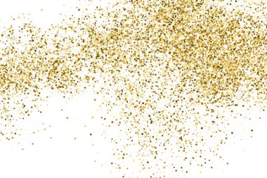 Altın glitter doku vektör.