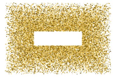 Altın glitter doku vektör.