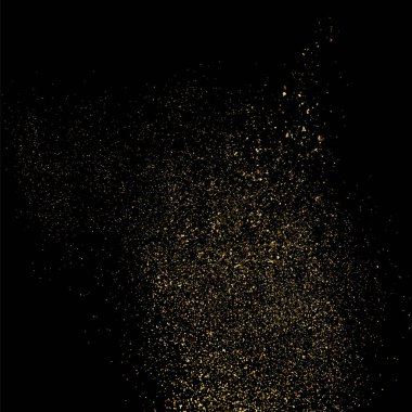 Altın glitter doku vektör.