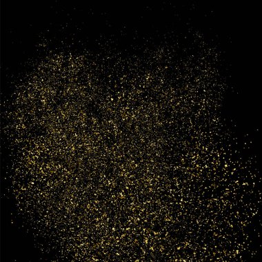 Altın glitter doku vektör.