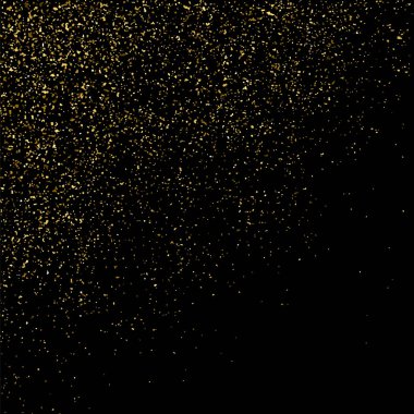Altın glitter doku vektör.