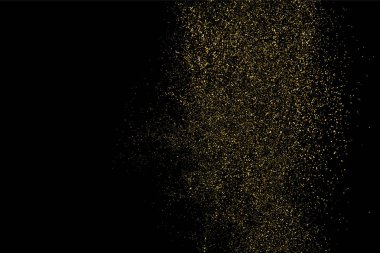 Altın glitter doku vektör.