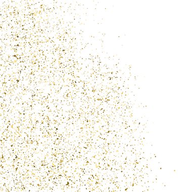 Altın glitter doku vektör.