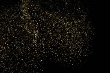 Altın glitter doku vektör.