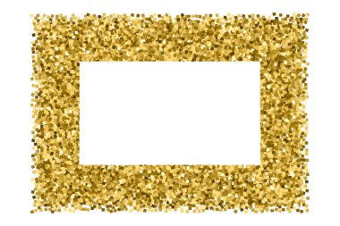 Altın glitter doku vektör.