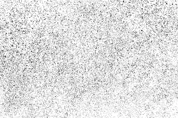 Texture granuleuse noire isolée sur blanc . — Image vectorielle