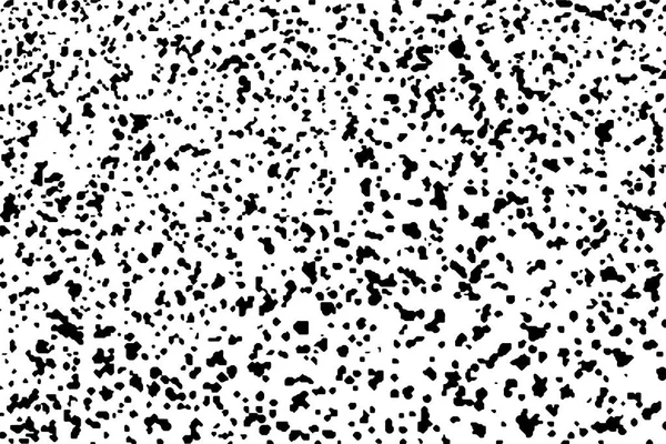 Texture granuleuse noire isolée sur blanc . — Image vectorielle