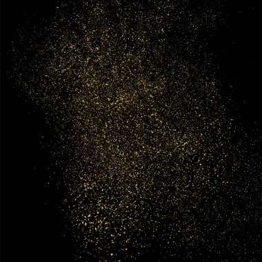 Altın glitter doku vektör.