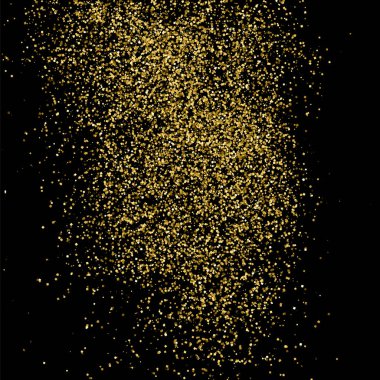 Altın glitter doku vektör.