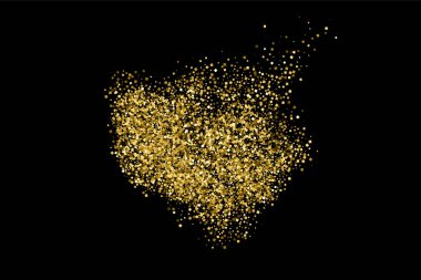 Altın glitter doku.