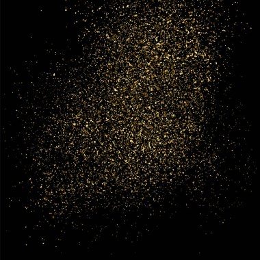 Altın glitter doku vektör.