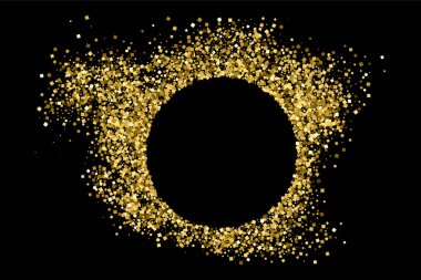 Altın glitter doku vektör.