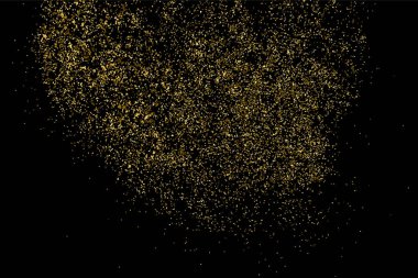Altın glitter doku vektör.