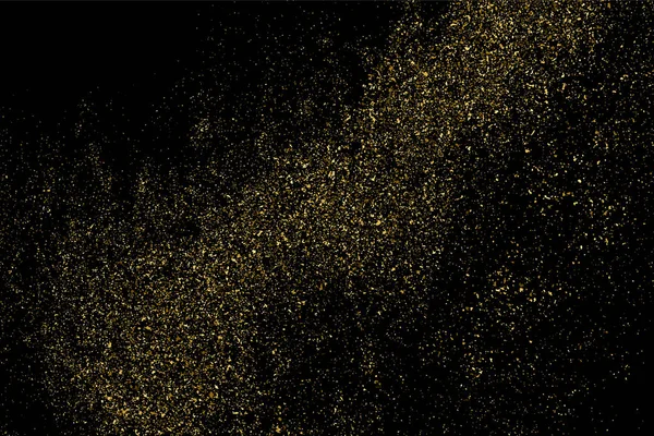 Guld glitter textur vektor. — Stock vektor