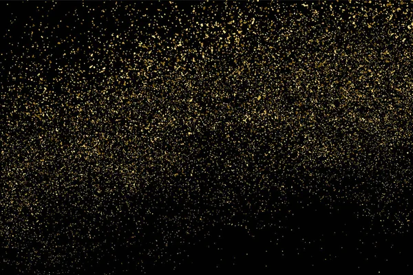 Guld glitter textur vektor. — Stock vektor