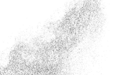 Siyah damarlı doku üzerinde beyaz izole.