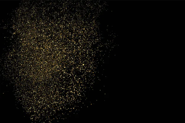 Altın glitter doku vektör.