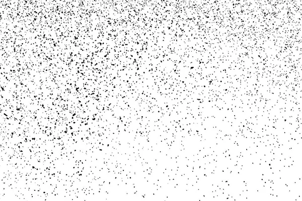 Texture granuleuse noire isolée sur blanc . — Image vectorielle