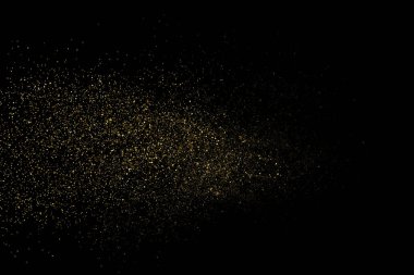 Altın glitter doku vektör.