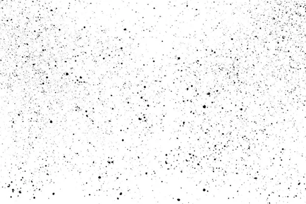 Black Grainy Texture Terisolasi White Background Dust Overlay Dark Noise - Stok Vektor