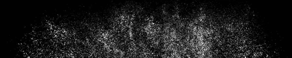 Λευκή Κοκκώδης Υφή Μαύρο Πανοραμικό Φόντο Ευρεία Οριζόντια Μακρύ Πανό — Διανυσματικό Αρχείο