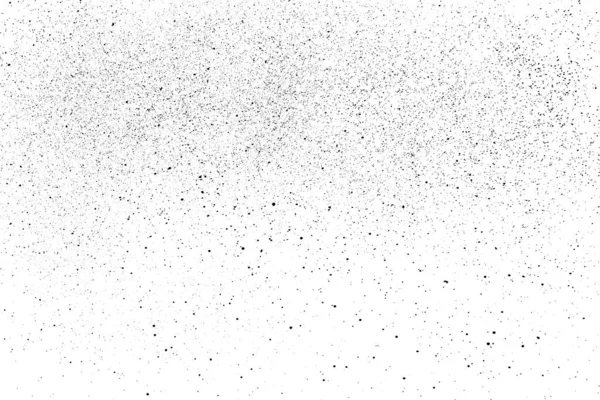 Textura Granulada Negra Aislada Sobre Fondo Blanco Superposición Polvo Gránulos — Archivo Imágenes Vectoriales