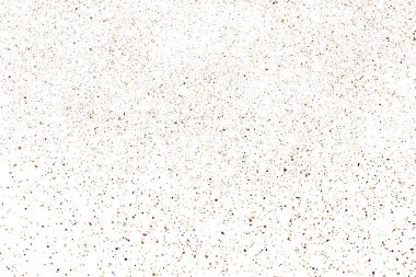 Kahve Rengi Tanesi dokusu Beyaz Arkaplanda izole edilmiş. Çikolata Renkli Konfeti. Kahverengi Parçacıklar. Dijital olarak oluşturulmuş resim. Vektör İllüstrasyonu, Eps 10.