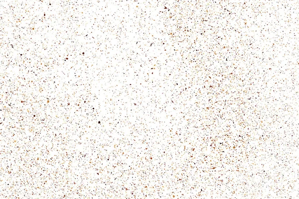 Texture Grain Couleur Café Isolé Sur Fond Blanc Confettis Aux — Image vectorielle