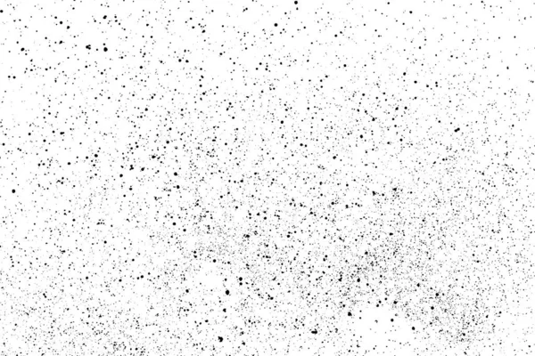 Texture Granuleuse Noire Isolée Sur Fond Blanc Recouvrement Poussière Granules — Image vectorielle