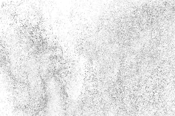 Чорно Сіра Текстура Ізольована Білому Тлі Пилові Накладки Темні Гранули — стоковий вектор